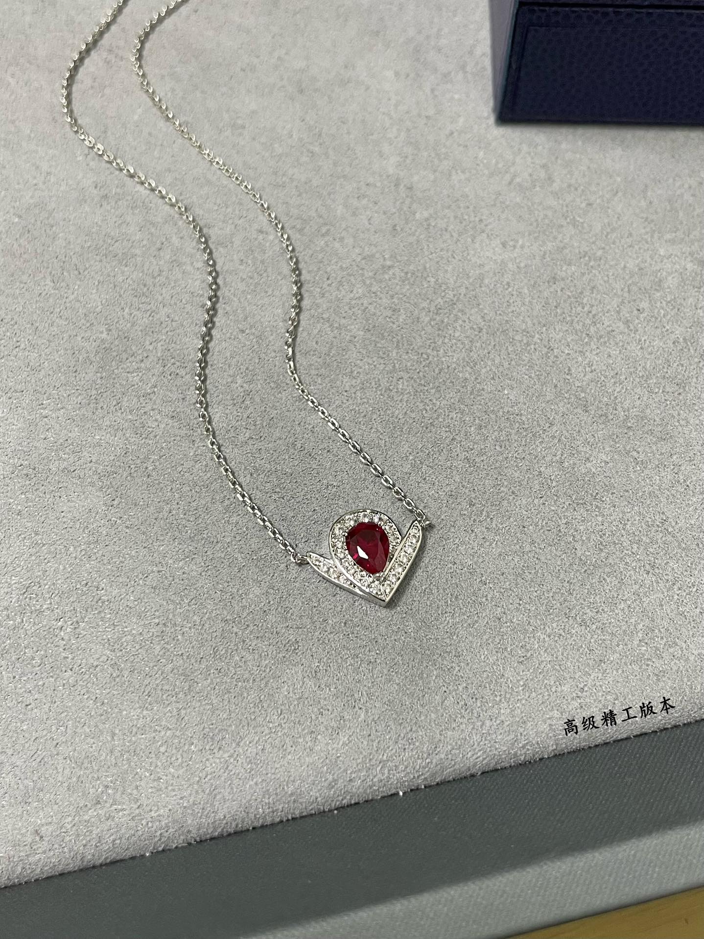 18k 하이엔드 미러급 쇼메 조세핀 아그레뜨 루벨라이트 목걸이 (구성품 풀박스)