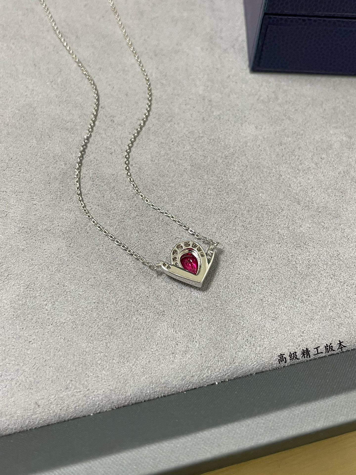 18k 하이엔드 미러급 쇼메 조세핀 아그레뜨 루벨라이트 목걸이 (구성품 풀박스)