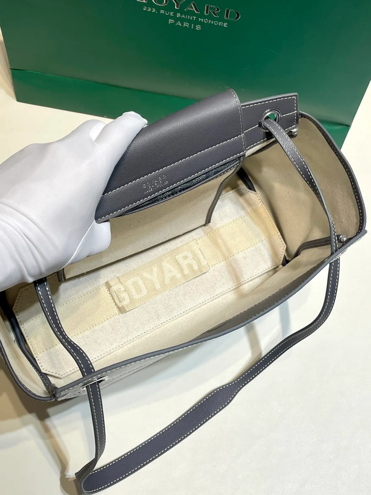 고야드 루엣뜨 백 PM (그레이)