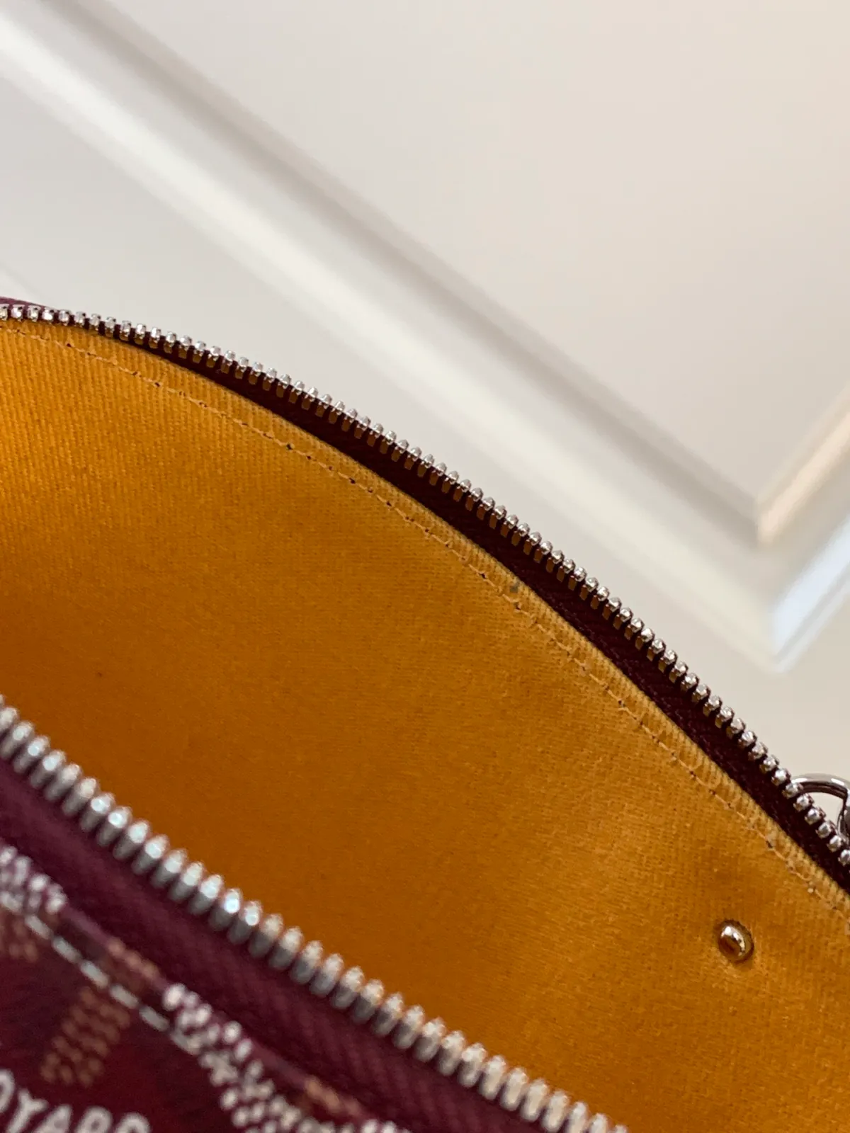 고야드 미니 방돔 백 (버건디)