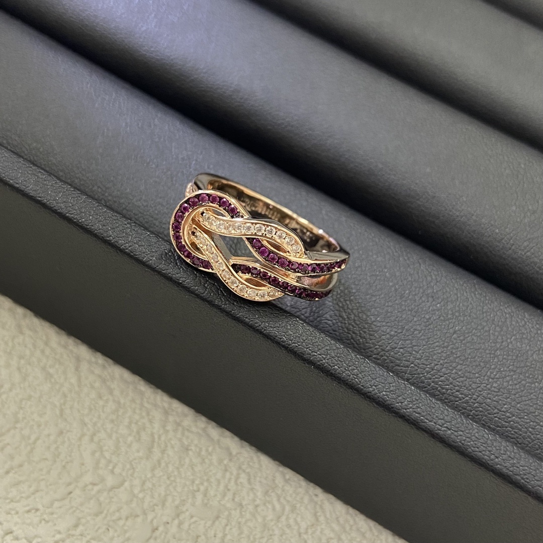 18K 하이엔드 미러급 프레드 샹스 인피니 반지 (구성품 풀박스)