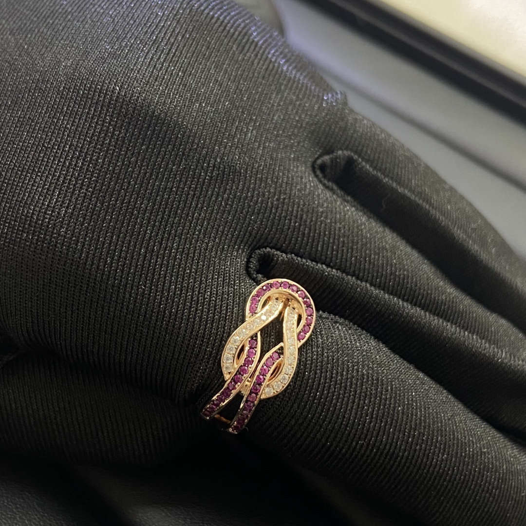 18K 하이엔드 미러급 프레드 샹스 인피니 반지 (구성품 풀박스)