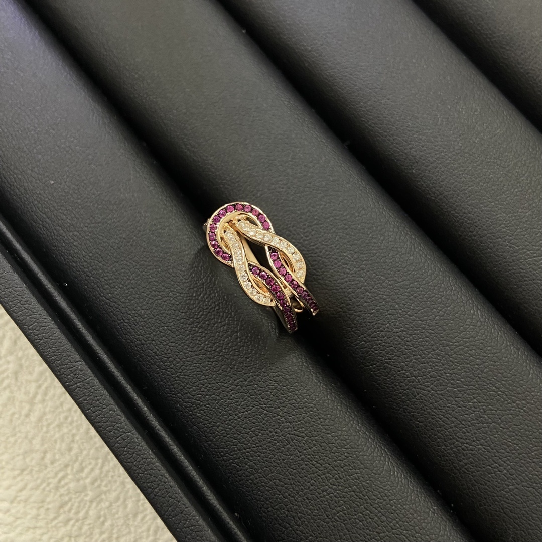 18K 하이엔드 미러급 프레드 샹스 인피니 반지 (구성품 풀박스)