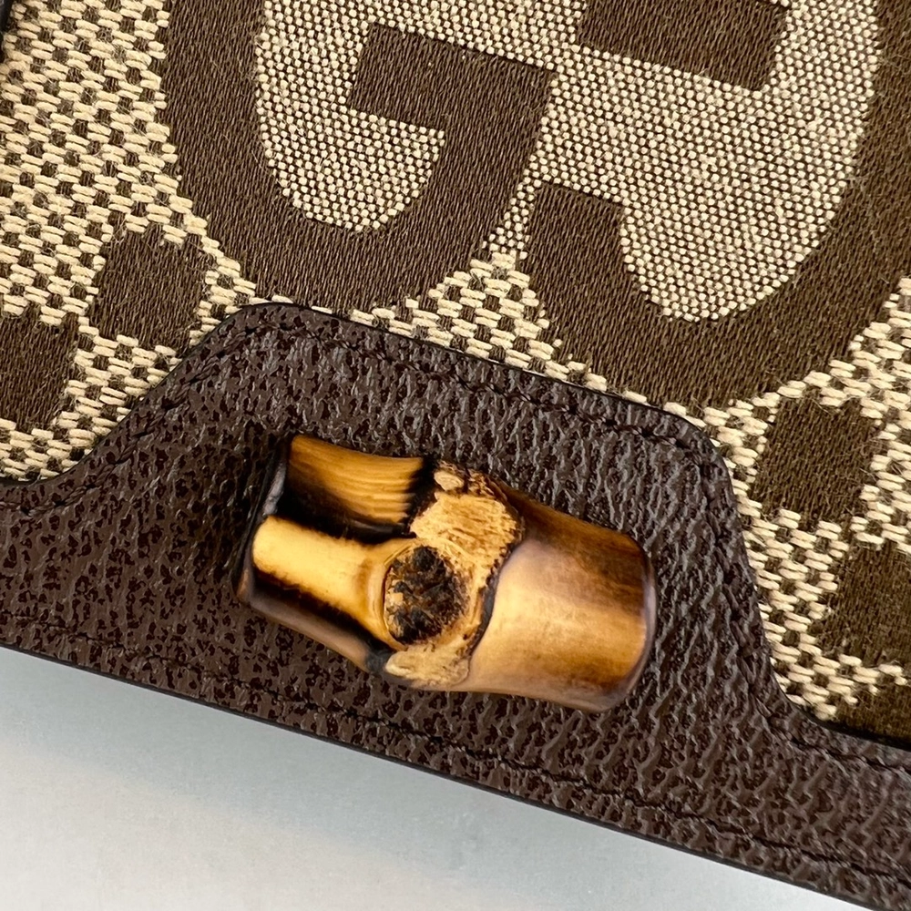 구찌 다이애나 GG 점보 카드지갑