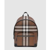 버버리 E-체크 캔버스 백팩 80365491