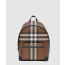 버버리 E-체크 캔버스 백팩 80365491