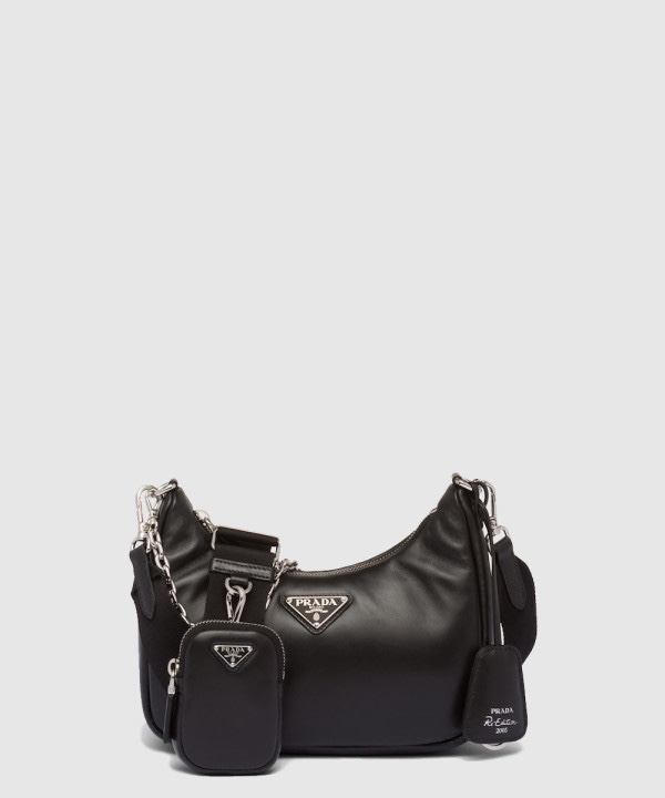 프라다 2005 리에디션 테수토 체인 호보백 1BH204