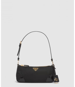프라다 리에디션 2002 리나일론 브러쉬드 가죽 숄더백 1BC201