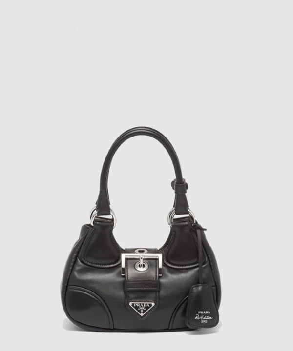 프라다 문 패딩 나파 레더 백 1BA381