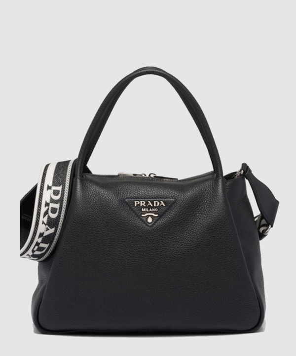 프라다 라지 가죽 핸드백 1BC170