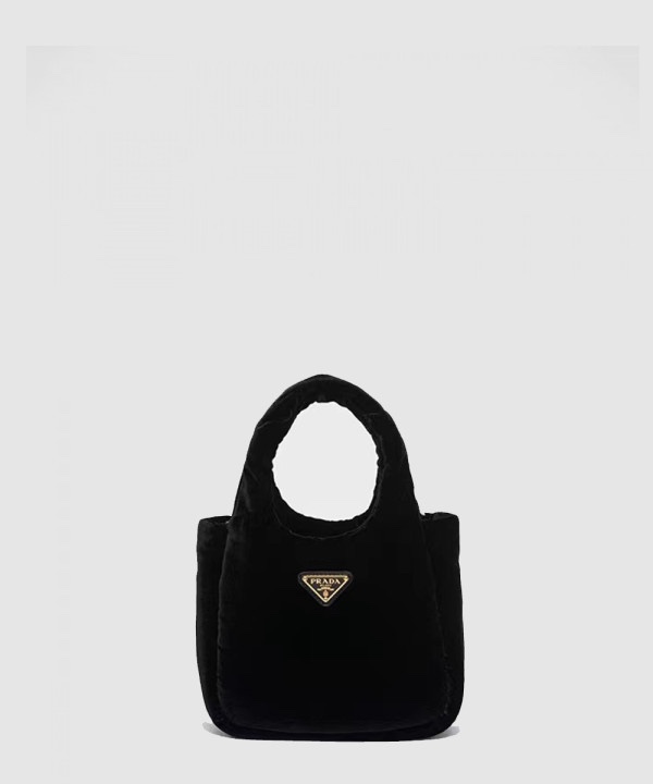 프라다 시어링 미니 핸드백 1BA349