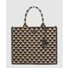 프라다 심볼 자카드 패브릭 토트백 1BA356