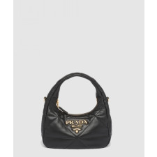 프라다 소프트 패딩 나파 레더 미니백 1BA384