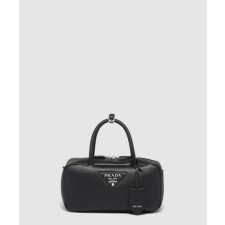 프라다 레더 탑 핸들 토트백 1BB102
