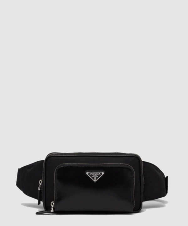 프라다 리나일론 트라이앵글 로고 벨트백 2VL977