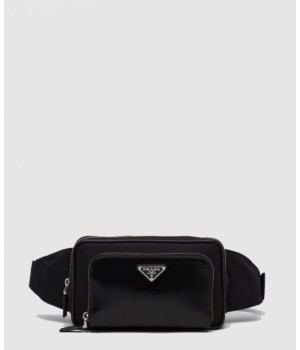 프라다 리나일론 트라이앵글 로고 벨트백 2VL977