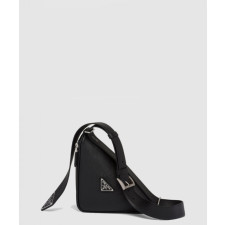 프라다 삼각로고 트라이앵글 가죽 벨트백 2VL039