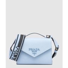 프라다 모노크롬 사피아노 숄더백 1BD317