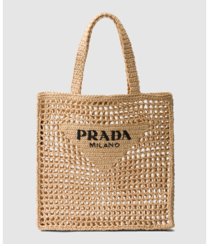 프라다 크로셰 토트백 1BG393