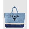 프라다 라피아 라지 토트백 1BG392