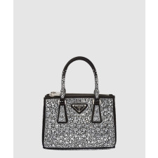 프라다 스몰 갤러리아 사피아노 새틴 토트백 1BA896