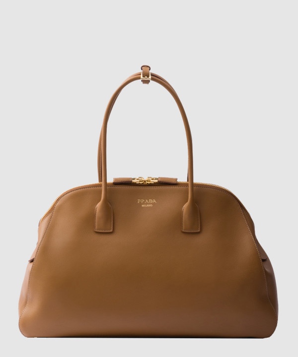 프라다 라지 레더 토트백 1BG506