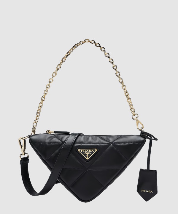 프라다 트라이앵글 퀄팅 숄더백 1BH190