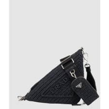 프라다 트라이앵글 크로셰 크로스백 1BH190