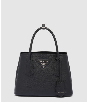 프라다 더블 미니 사피아노 레더 토트백 1BG443