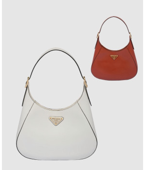 프라다 클레오 미디움 가죽 숄더백 1BC179