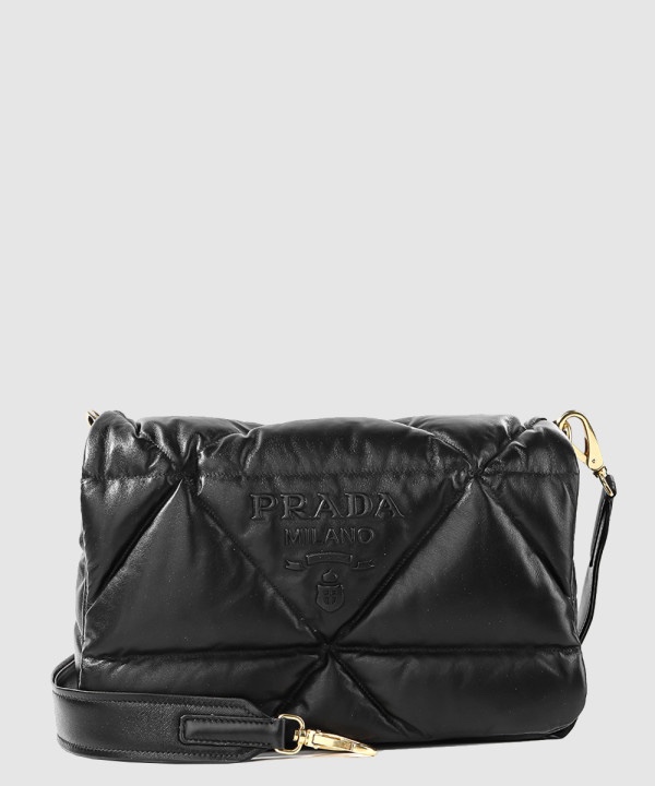 프라다 나파 가죽 패딩 숄더백 1BD306