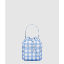 프라다 리나일론 체크 숄더백 1BH038