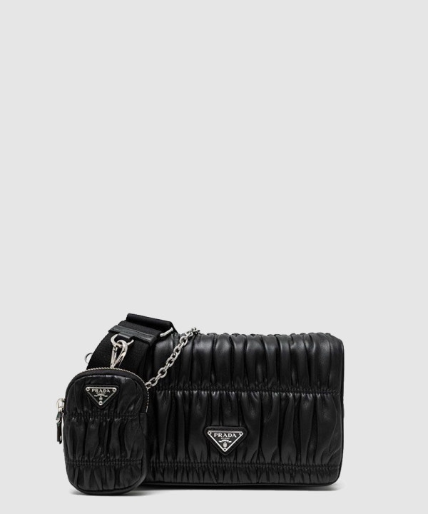 프라다 고프레 레더 숄더백 1BD289