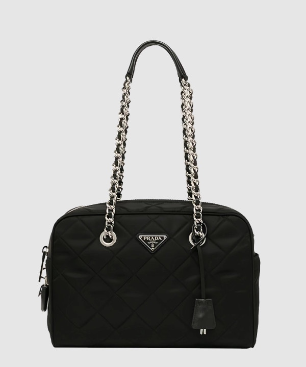 프라다 테수토 퀄팅 미디움 토트백 1BB072