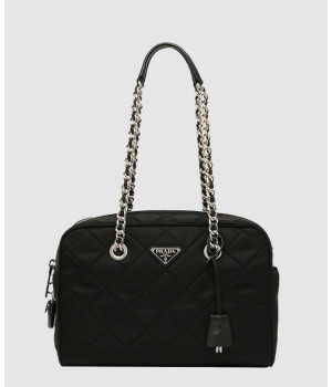 프라다 테수토 퀄팅 미디움 토트백 1BB072