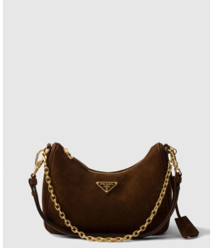 프라다 리에디션 스웨이드 호보백 1BC204