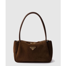 프라다 달링 미디엄 스웨이드 핸드백 1BA444