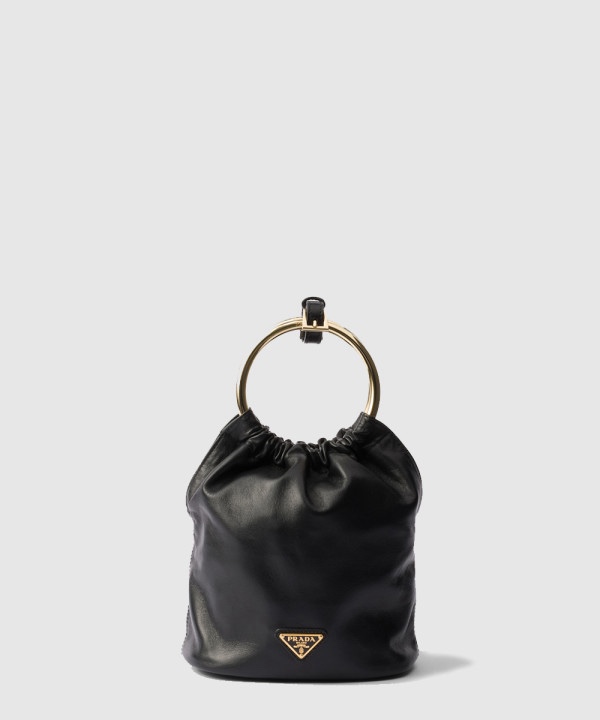 프라다 나파 가죽 미니 버킷백 1BC227