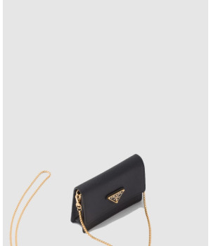 프라다 사피아노 체인 숄더 스트랩 카드 홀더 1MR034