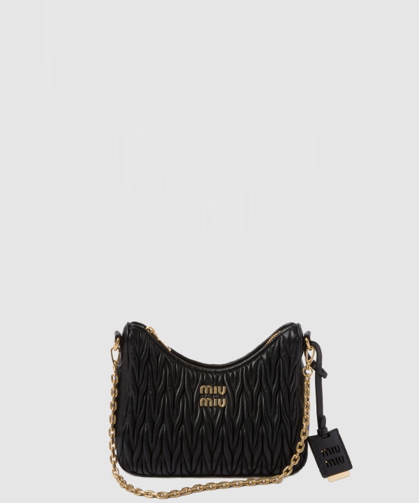 미우미우 마테라쎄 나파 가죽 숄더백 5BH211