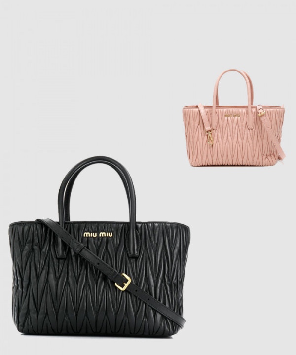 미우미우 마테라쎄 나파 쇼퍼백 5BG163