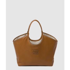 미우미우 아이비 가죽 토트백 5BG276