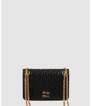 미우미우 마테라쎄 나파 레더 미니 숄더백 5BP065