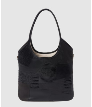 미우미우 아이비 패치워크 토트백 5BG231