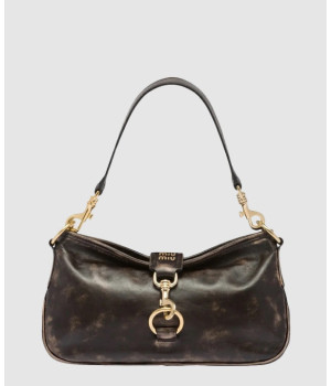 미우미우 스냅 후크 레더 숄더백 5BC123