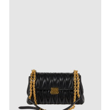 미우미우 마테라쎄 나파 레더 숄더백 5BD266