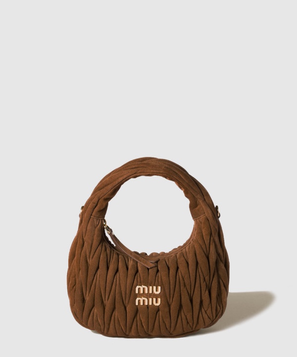 미우미우 완더 마테라쎄 스웨이드백 5BC125