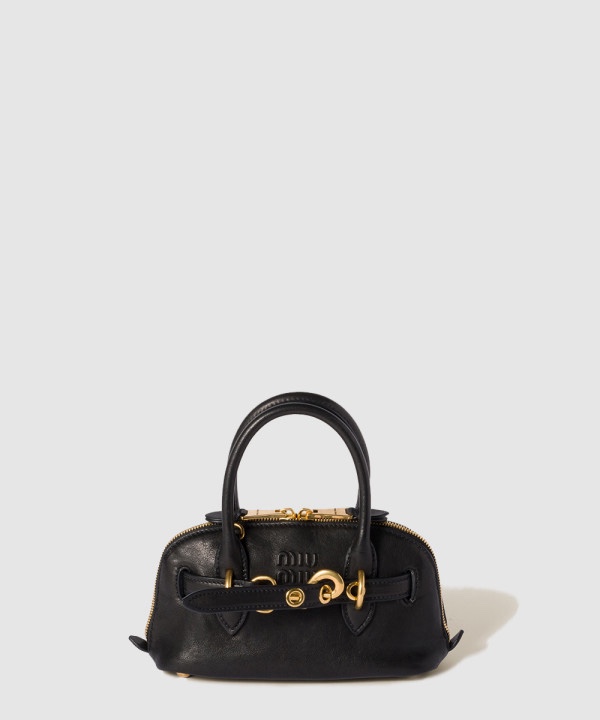 미우미우 아방뛰르 미니 나파 가죽백 5BP090