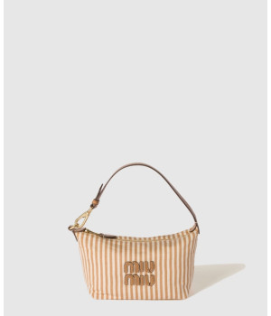 미우미우 자카드 패브릭 파우치 5NE841