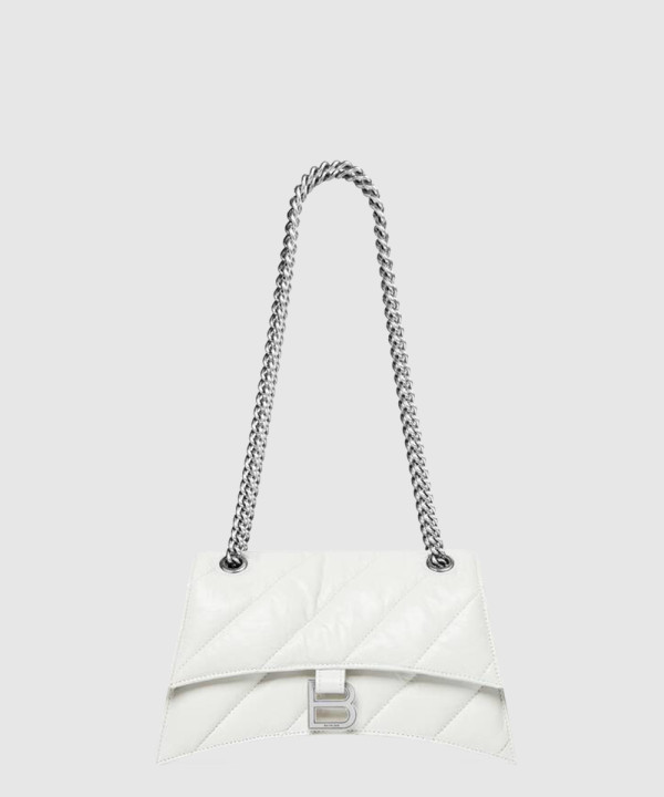 발렌시아가 크러쉬 스몰 퀄티드 체인 숄더백 716351